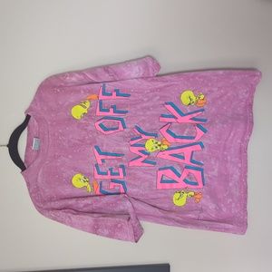 Vintage 1997 warner brothers looney tunes tweetie bird t-shirt size xl